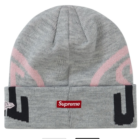 NEW SUPREME NEW ERA TWO TONE BEANIE - Picture 2 of 2